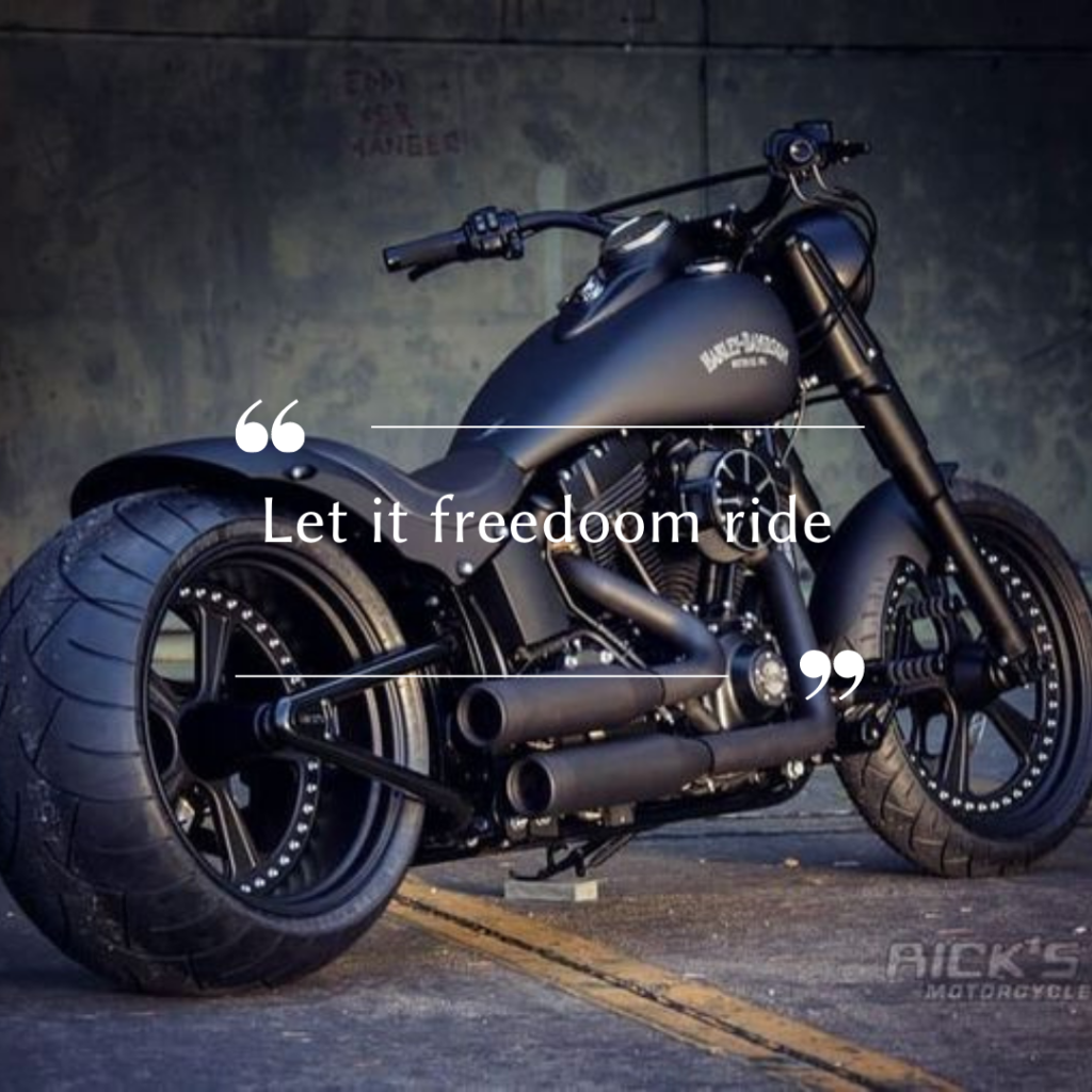 Чорний класичний мотоцикл Harley-Davidson на фоні дороги